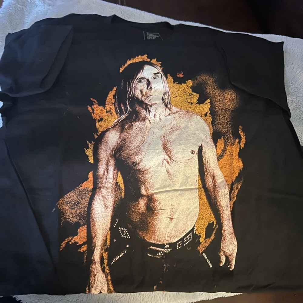 Iggy Pop Black T-shirt